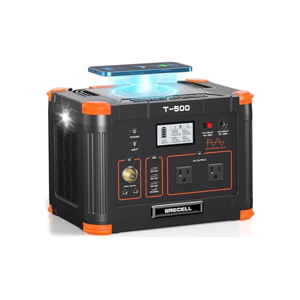 Estacion  de Carga, Grecell, 500W